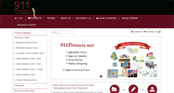 Desktop Screenshot of 911printers.net